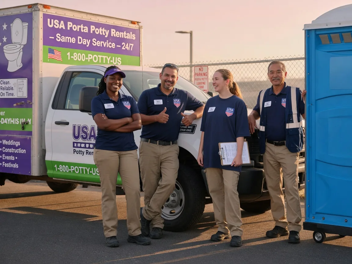 Porta Potty Rental company in Bartelso, IL